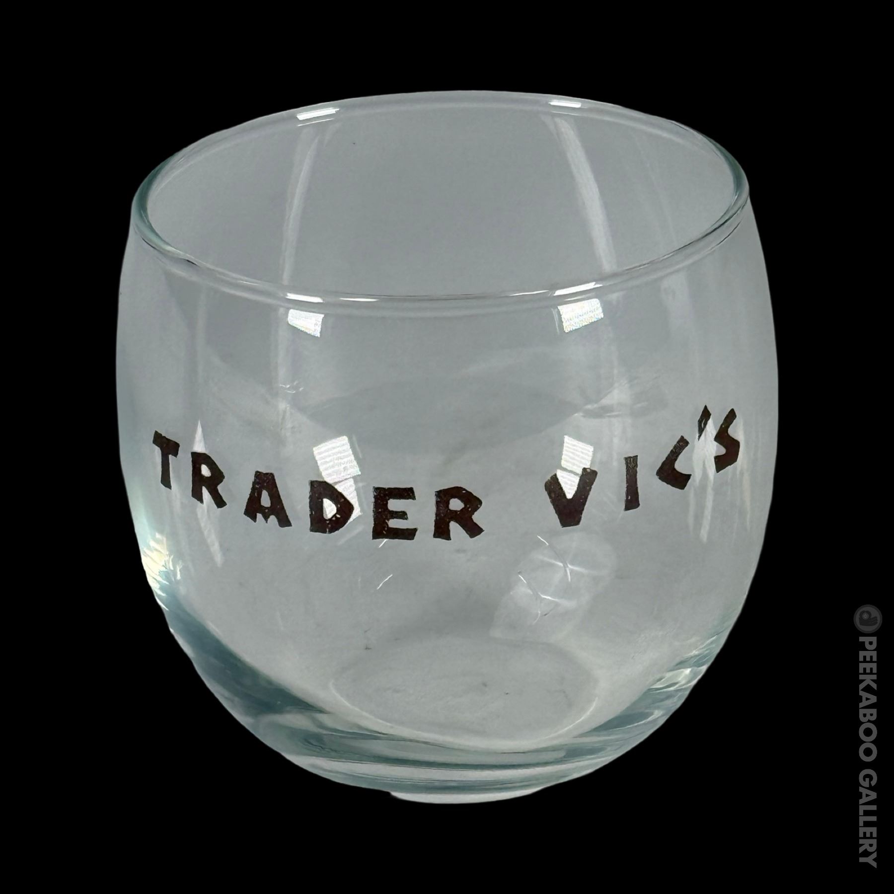 TRADER VIC'S SIGNATURE ROCKS GLASS FROM OA 