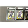 Image 2 : 4 1987-1988 O-PEE-CHEE WAYNE GRETZKY #53, ASSORTED KSA GRADES