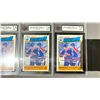 Image 4 : 6 1983-1984 O-PEE-CHEE MESSIER/GRETZKY HIGHLIGHT #23, ASSORTED KSA GRADES