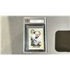 Image 1 : 2005 PANINI STICKER SIDNEY CROSBY ROOKIE #139, KSA GRADED -7.5NM+