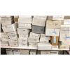 Image 8 : CONTENTS OF BACK STORAGE ROOM INCLUDING: DESKS, MOBILE LAYOUT TABLES, SHELVING, BINDERS,