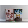Image 1 : No Parking and Corona Extra Signs 12'' x 8''