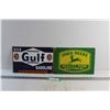 Image 1 : John Deere and Gulf Signs 12'' x 8''