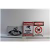 Image 1 : Mack and (2) Warning Signs 12'' x 8''