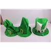 Image 2 : (3) Large Leprechaun Party Hats