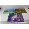 Image 1 : (3) Donna Elysia Crawford Paintings- All 16.5'' x 12.5''