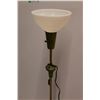 Image 3 : *Vintage Floor Lamp w/ Milk Glass Shade - As Is