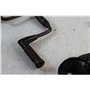 Image 6 : Vintage Cow Kickers, Hand Drills and Pump Handle