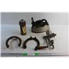 Image 1 : Vintage Horse Shoes, Meat Grinder, Electric Grinder and Well Point