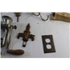 Image 5 : Vintage Meat Grinders, Ornaments, Door Knobs and Misc.