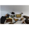Image 8 : Shoe Trees, Canadian Army Patches, Chalk Line, Wrenches, Shoe Brush and Misc.