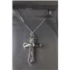 Image 4 : Silver Colored Cross Necklace