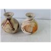 Image 2 : (2) Nemadji Pottery Vases, 4.5" High