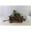 Image 3 : WWII Army Haversack, Frame, Pouch & Belt