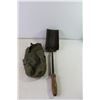 Image 3 : Vintage Shovel, Canteen Pouch, Misc.