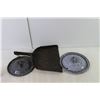 Image 2 : (2) Vintage Lids, Dustpan, Grater Misc.