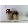 Image 1 : (2) Vintage Stoneware Pickle Crock & Jug