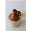 Image 3 : (2) Vintage Stoneware Pickle Crock & Jug