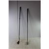 Image 2 : (2) Vintage Golf Clubs, 3 Feet Long