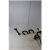 Image 3 : Vintage Horseshoes, Wrench, Misc.