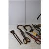 Image 3 : Vintage Tinsnips, Horseshoes, Misc.