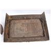 Image 4 : Vintage Floor Register Grate, 15.5'' x 12'', Vintage Metal Pulley
