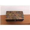Image 5 : Vintage Wooden Trunk Like Box, 34'' x 18.5'' x 11'' w/ (5) Various Vintage Wooden Horse Harness Hame