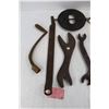 Image 2 : Lot Of Various Tools, Wrenches, Stove Poker Stick, Misc.