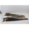 Image 2 : (3) Vintage Handsaws- Longest Is 31'' Long