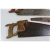 Image 3 : (3) Vintage Handsaws- Longest Is 31'' Long