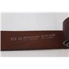 Image 4 : Leather Brown Belt - 46" Length