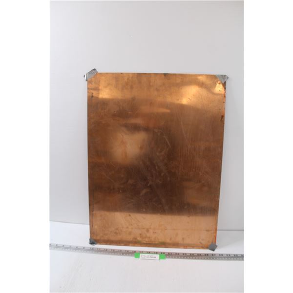 Copper Sheet - 18" x 24"