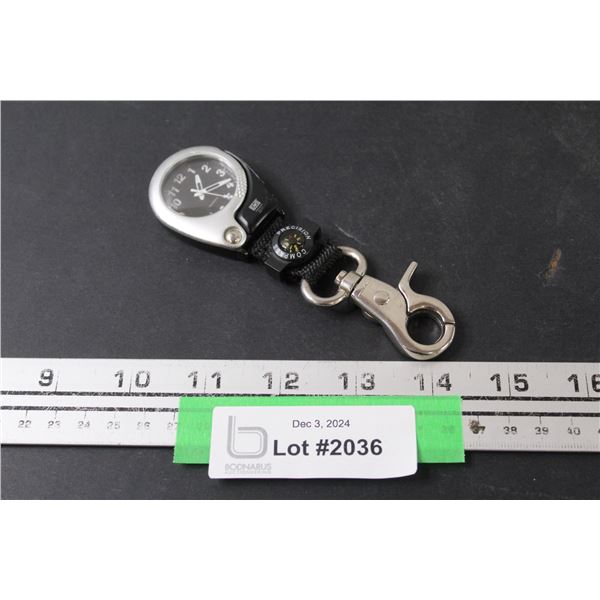 HP Quartz Clip Watch - Works