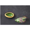 Image 3 : (2) Vintage Chinese Cloisonne Containers - 1.5" & 1.75"