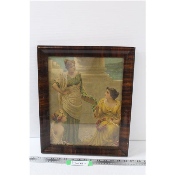 Grecian Portrait of Women Print - 13.5" x 17"