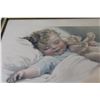 Image 3 : "Happy Dreams" Baby Print - 19" x 15"