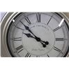 Image 2 : Roman Numeral Wall Clock - 17" Diameter - Battery Operated, As Is