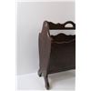 Image 2 : Wood Magazine Rack - 16" x 20" x 9"