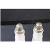 Image 2 : (2) Milk Glass Salt & Pepper Shakers - 6.5" Tall