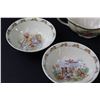Image 2 : "Bunnykins" Royal Doulton Bowls & Mug, Pareek Gravy Boat