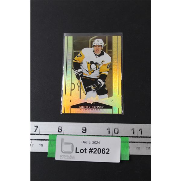 Upper Deck Sidney Crosby 2021-22 Hockey Card
