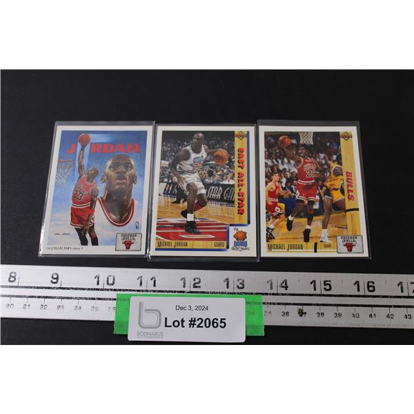 (3) Upper Deck Michael Jordan Basketball Cards - 1991-92