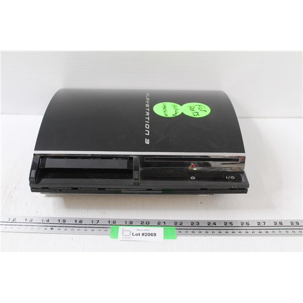 PlayStation 3 - For Parts, Consignor States