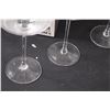 Image 4 : (6) Luxbe Crystal Wine Glasses