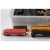 Image 2 : Model Train Kit Set in Storage Tote - As Is