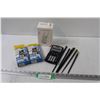 Image 1 : Wireless N300 WiFi Range Extender & Texas Instrument Calculator, (2) Ear Wax Kits, Chop Sticks Set (