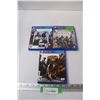 Image 1 : (3) PlayStation 4 Video Games: UFC, Assassins Creed, Second Son