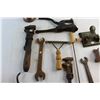 Image 3 : Wrenches, Paper Punch, Oil Can, Vintage Door Handle, Horse Brush and Misc.