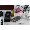 Image 8 : Vibrating Body Massager - Tested, Speakers, Mouse, Calculator, Train Toy and Wooden Storage Box