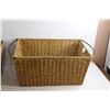 Image 2 : (2) Woven Baskets 17'' x 8''